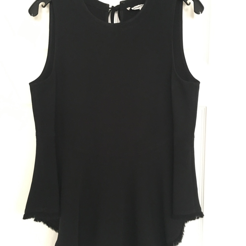 Elizabeth and James Peplum top size Large